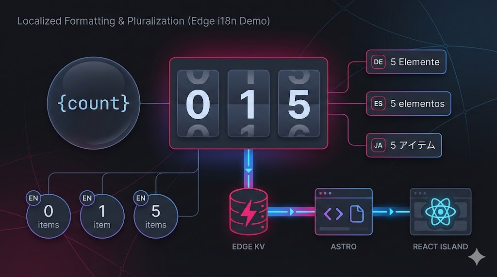 Localized Formatting & Plurals in MDX - hero image.